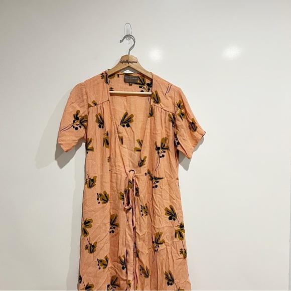 Bel Kazan Floral Wrap Mini Dress - Picture 8 of 8